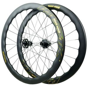 PASAK 700C Đường <span class=keywords><strong>Carbon</strong></span> PCW 4550 Vành Xe Đạp Wheelset Vành Khóa Trung Tâm Phanh Đĩa Thẳng 29 Inch Kích Thước Clincher/Tubeless - Product Image 1