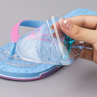 Coussinets de protection pour l'avant-pied à motif papillon pour tongs, coussinets en gel transparents, doux, absorbant les chocs et antidérapants