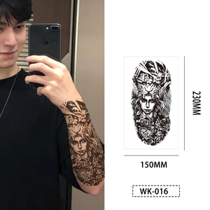 Plant Based Temporary <b>Tattoo</b> Sticker Two Week Waterproof Sweat Proof Herbal Juice <b>Paper</b> Decal for Body Application Use - Product Image 6