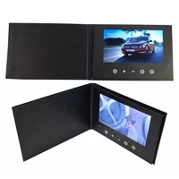 Impression personnalisée Écran LCD IPS 4,3 5 7 pouces Carte de vœux vidéo numérique Livre vidéo de mariage Brochure vidéo