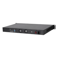 1U Firewall Pfsense Linux Rackmount Cloud Computer 6LAN 8LAN 10LAN SFP 1U Rack Server PC