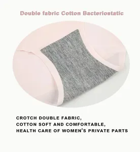 Cueca de cetim para mulheres, logotipo personalizado barato plus size branco sem costura seda