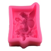 Moule en silicone pour savon fait main en gros 3D Conception d'ailes d'ange féerique pour outils et décorations de gâteau de bricolage
