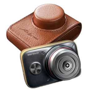 Rasoir électrique portable <span class=keywords><strong>METZ</strong></span>, mini rasoir humide et sec rechargeable par USB avec miroir intégré, rasage du visage indolore - Product Image 1