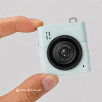 Cámara Digital Estilo Instagram 2.5K, 64MP, Pantalla IPS de 1.4 Pulgadas, Zoom 16X, Cámara de Video Portátil con Movimiento Lento para Fans de TikTok y Redes Sociales