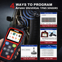 Herramienta de Diagnóstico TPMS Arvov 12V con 1 Año de Garantía, Compatible con Programación de Presión de Neumáticos de 315/433MHz