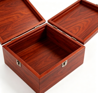 Boîte à lancer en bois pour jeu de lancer de rondelles - Légère et portable pour une utilisation en intérieur/extérieur