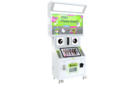 Photomaton Commercial Style Disco, Machine Interactive pour Selfies avec Imprimante Rapide et Appareil Photo Reflex Numérique pour Promotion d'Événements