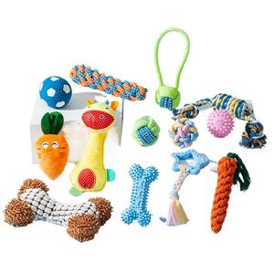 Juguetes para Perros Masticables Resistentes, de Felpa y Cuerda de Algodón, con Sonido, para Perros Mordedores Agresivos, Venta al Por Mayor Personalizada - Product Image 1