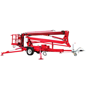 2026 UNW Chinese Factory Towable Telescopic <strong>Boom</strong> <strong>Lift</strong>, 12-24m Height Working Platform, Mobile Lifting Equipment For Sale - Product Image 6