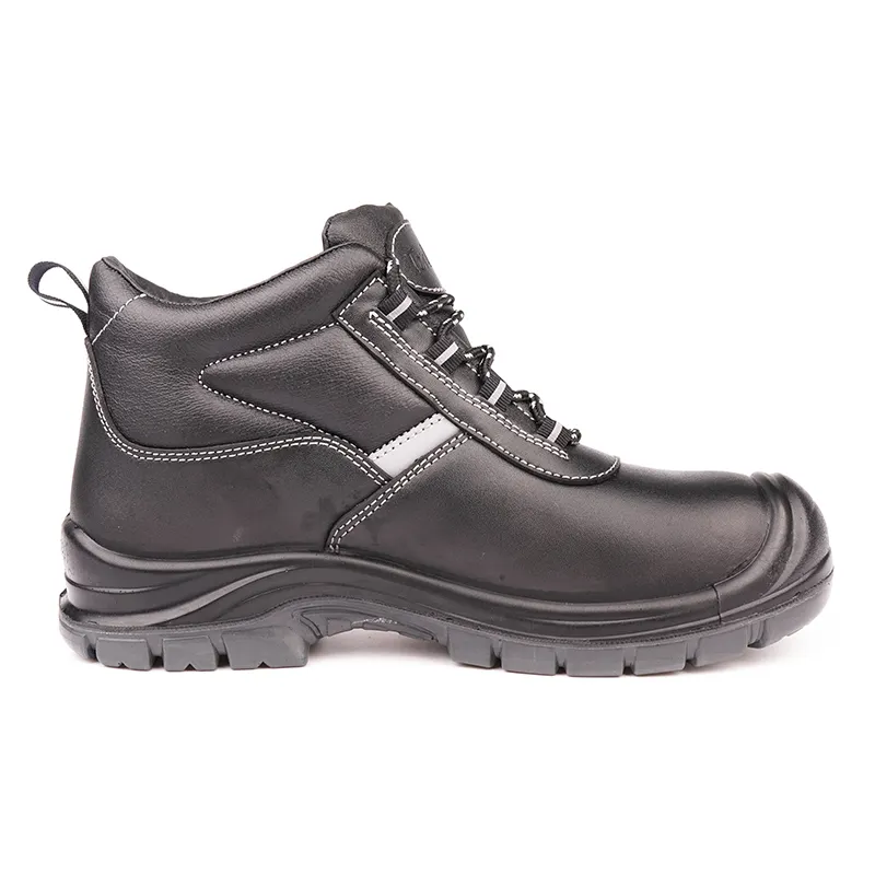 Wholesale Classic Style Safety Boots Industrial Safety Shoe Steel Toe Shoes Work Boot with leather lining