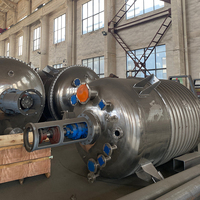 Réservoir de réacteur chemisé en acier inoxydable 2000L pour l'industrie alimentaire avec système de contrôle de la température