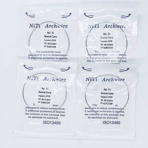 2 Cái/túi Nha Khoa Chỉnh Hình Răng <span class=keywords><strong>NITI</strong></span> Xếp Đường Cong Vòm Dây Hình Chữ Nhật/Vòng <span class=keywords><strong>Niti</strong></span> Archwire Nha Sĩ Chất Liệu - Product Image 4