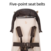 Poussette légère haute vue bébé landau voyage poussette compacte landau pliable Baobaohao landau alliage d'aluminium