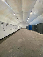 Conteneurs mobiles préfabriqués en acier, empilables, pliables, pour le stockage portable et l'auto-stockage, projets Norvège