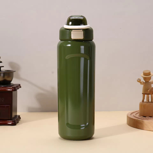 Nouvelle gourde sportive en acier inoxydable 304, isolée sous vide, portable, pour activités de montagne, avec couvercle à clapet, pour boire directement - Product Image 4