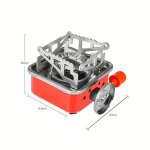 Réchaud à gaz portable mini pour le camping et la randonnée en plein air avec pot - Product Image 2
