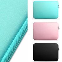 Casing Tablet multifungsi penutup lembut 13 inci Neoprene Laptop lengan tahan guncangan tahan air tas pesan kantong Laptop lucu