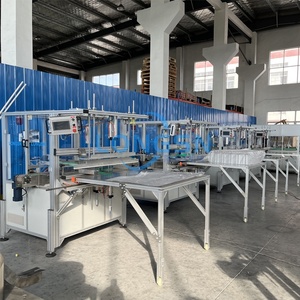 Machine à emballer automatique complète de sac d'ensacheuse pour les tambours vides de bouteille de HDPE du plastique pp - Product Image 2