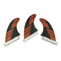 Ailerons de planche de surf personnalisés Double Tabs 2 G5 Tri Set de bonne qualité