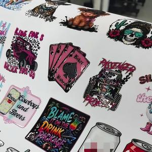 Etiquetas de Transferencia de Calor UV 3D Personalizadas para PET, Duraderas, Lavables, con Logotipo en Relieve, para Prendas Textiles, Gorras, Ropa Deportiva, Camisetas - Product Image 5