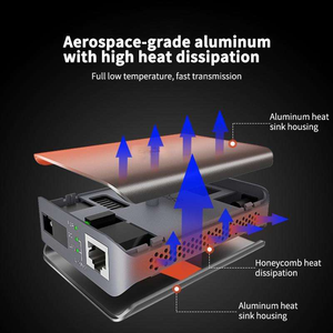 Ricetrasmettitore in Fibra Ottica DSEE Gigabit a Singola Fibra 40km, Collegamento a Lunga Distanza ad Alte Prestazioni - Product Image 6