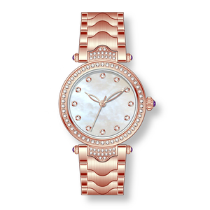 उच्च अंत 5 एटीएम पानी प्रतिरोधी स्टेनलेस स्टील वापस महिलाओं कलाई घड़ी लक्जरी घड़ी महिलाओं के लिए - Product Image 1