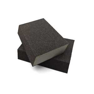 Bloc de ponçage abrasif en <span class=keywords><strong>éponge</strong></span> ambrée pour le nettoyage de la cuisine, fabrication en usine, bricolage - Product Image 5