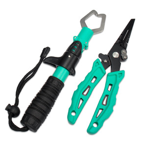 Lu Ban's Work Fishing <b>Pliers</b> Orange <b>Set</b> Stainless Steel Portable Fish Control Kit With Carry Case - Product Image 2