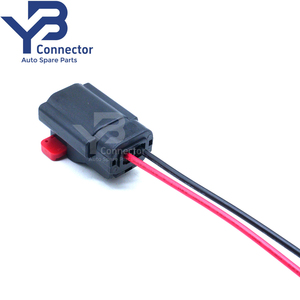 54200206 Aptiv 2-polige Buchse APEX 2.8 Sealed Auto Light Lamp Wire Connector Pig tails - Product Image 5