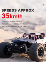 Coches RC Eléctricos de Aleación 2.4G de Alta Velocidad 35km/h 4x4 para Juego de Carreras, Simulación Todoterreno, ¡Venta Caliente!