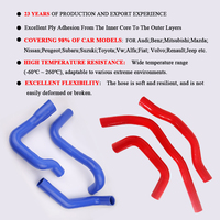 Kit de tuyau de radiateur en Silicone de haute qualité pour SUBARU Impreza GC8 EJ20 STi, WRX, GT Vers 3 ~ 6 96-00