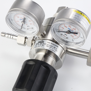 Régulateur de pression HKSC SS316L 3500 PSI à haut débit pour gaz acétylène, raccord 1/4" NPT, système de gaz industriel - Product Image 6