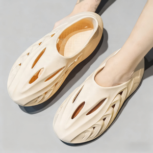 Scarpe di Lusso OEM di Alta Qualità, Calzature alla <span class=keywords><strong>Moda</strong></span> per Uomo e Donna in Bianco e Nero, Scarpe Casual per Passeggio - Product Image 4