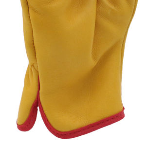 Guantes de Trabajo MaxiPact de Alta Calidad, Aislantes para Soldadura, de Cuero Vacuno Granulado, Impermeables, para Protección Laboral en Almacenes - Product Image 5