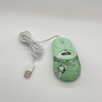 Souris sans fil pour ordinateur, nouveau style, avec logo personnalisé, à double mode, à liquide aquatique flottant