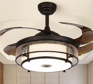<span class=keywords><strong>Ventilateur</strong></span> de plafond de prix bon marché de <span class=keywords><strong>lustre</strong></span> de tradition chinoise avec la lumière menée par télécommande - Product Image 1