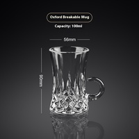 Tasse à café créative en verre de style européen, design moderne, avec soucoupe pour boissons chaudes