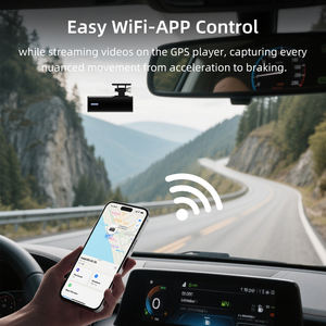 <span class=keywords><strong>Promotion</strong></span> à durée limitée pas d'écran nouvelle voiture DVR caméra Dashcam enregistreur vidéo FHD 2K caméra unique WiFi intégré Vision nocturne - Product Image 2