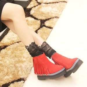 Японские белые дизайнерские кружевные носки с напуском для девочек - Product Image 4