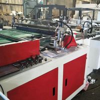 Volledig automatische 4-in-1 zijdelingse verzegelmachine voor zachte lus-, patch- en poly-trekzakken