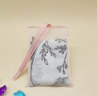 Sac d'aromathérapie à logo personnalisé sac cadeau en organza crypté de bijoux en gros
