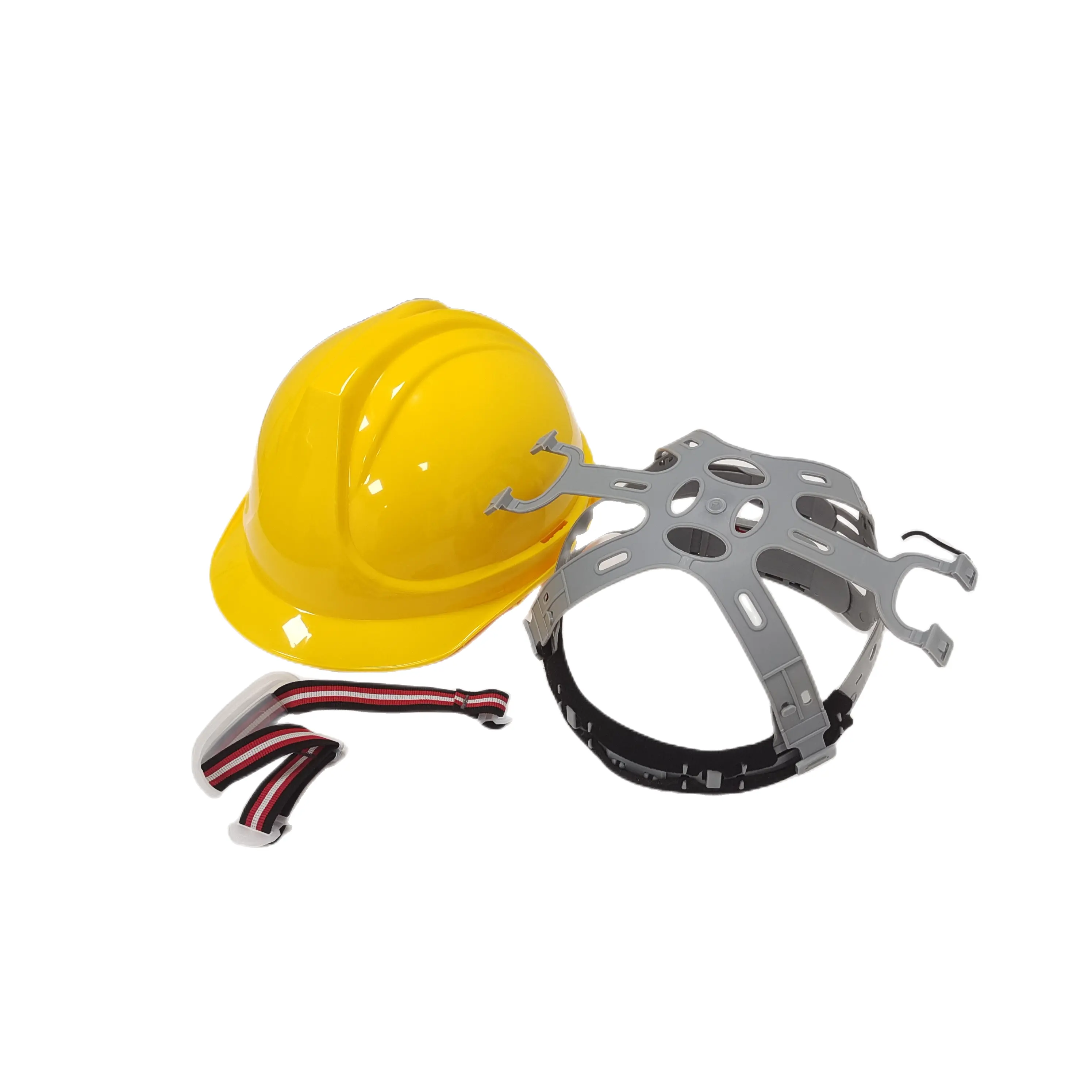 PP 4g personnalisé msa jsp casque intelligent construction casque de sécurité incendie ansi ventilé casque dur minier