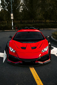 ชุดแต่งคาร์บอนไฟเบอร์แบบติดตั้งเอง รุ่น LP580 LP610 สไตล์ DW ชุดแต่งกันชนหน้า/หลังแบบอัพเกรด ชุดแต่งไวด์บอดี้ - Product Image 3