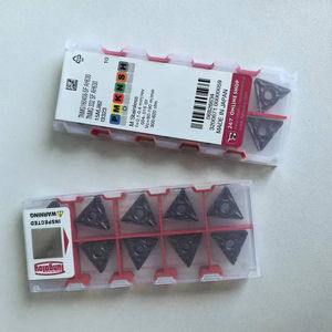 Outil de tournage CNC TUNGALOYS TNMG160408-SF AH6225 avec plaquettes en carbure de tungstène revêtues PVD CVD, dureté 92HRC pour les opérations de tournage - Product Image 3