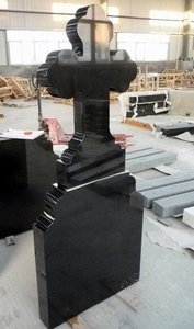 Pierre tombale en granit KMGSTONE - Design européen moderne - Garantie de 5 ans - Origine Fujian - Product Image 2