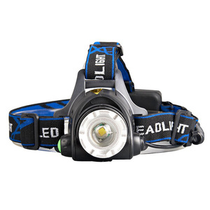 DaskFire Lampe frontale LED 10W rechargeable, étanche, réglable, pour la randonnée et le camping - Product Image 1
