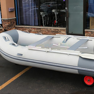 Bote Inflable de Pesca, Embarcación Ligera de Aluminio, Bote Inflable Zodiac Rib con Motor, Actividades Acuáticas, Recreación y Diversión - Product Image 6