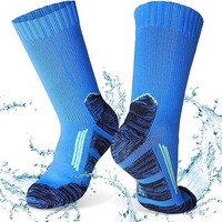 Chaussettes imperméables de randonnée à 3 couches, respirantes, avec logo personnalisé, chaussettes imperméables confortables pour hommes