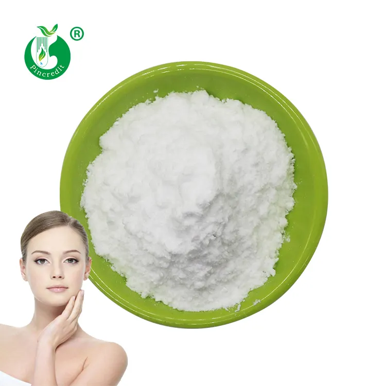 Vente en gros de matières premières de qualité cosmétique 99% poudre de dipalmitate d'acide kojique pur pour le blanchiment de la peau